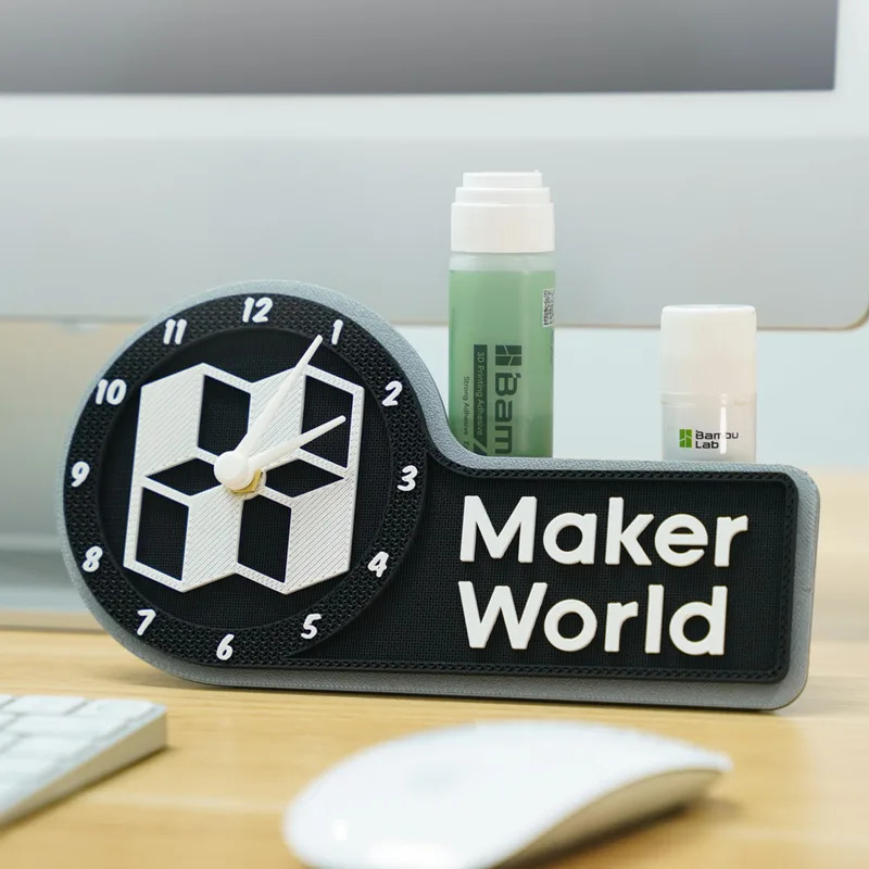 For Bamboo Lab Clock Component - 3D Printing Design Software incelemesi ve fiyatı