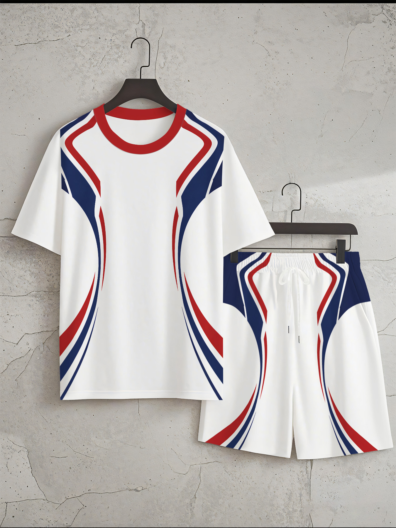 2026 Summer New Men's Short-Sl - 3D Printing Designing incelemesi ve fiyatı