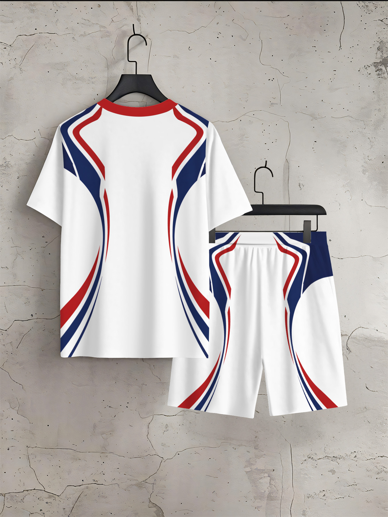 2026 Summer New Men's Short-Sl - 3D Printing Designing incelemesi ve fiyatı